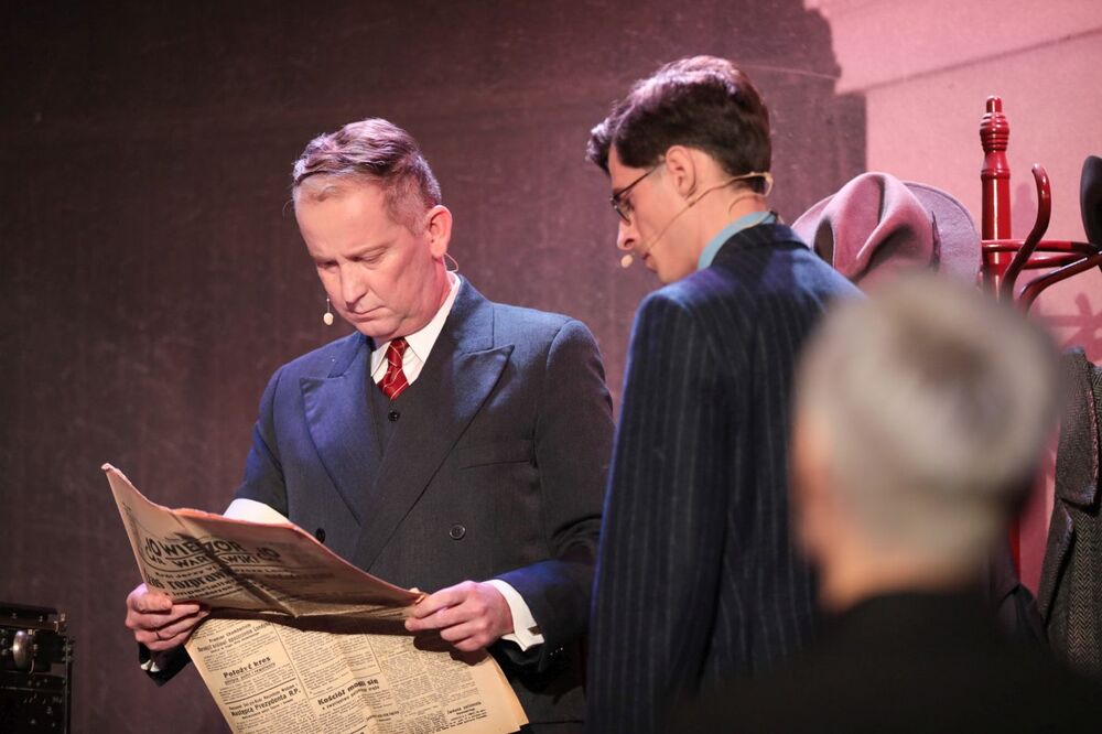 Uroczysta premiera komiksu „Polskie Radio wrzesień 1939” – Warszawa, 30 września 2022. Fot. Mikołaj Bujak (IPN)