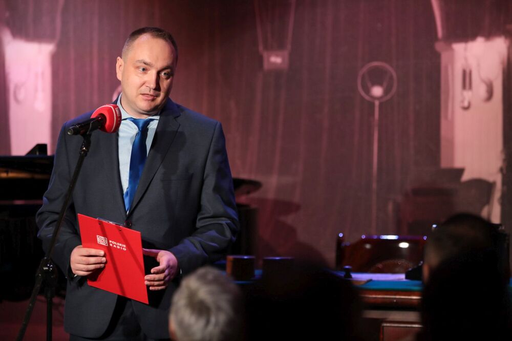 Maciej Czaplicki, współautor komiksu „Polskie Radio wrzesień 1939” – Warszawa, 30 września 2022. Fot. Mikołaj Bujak (IPN)