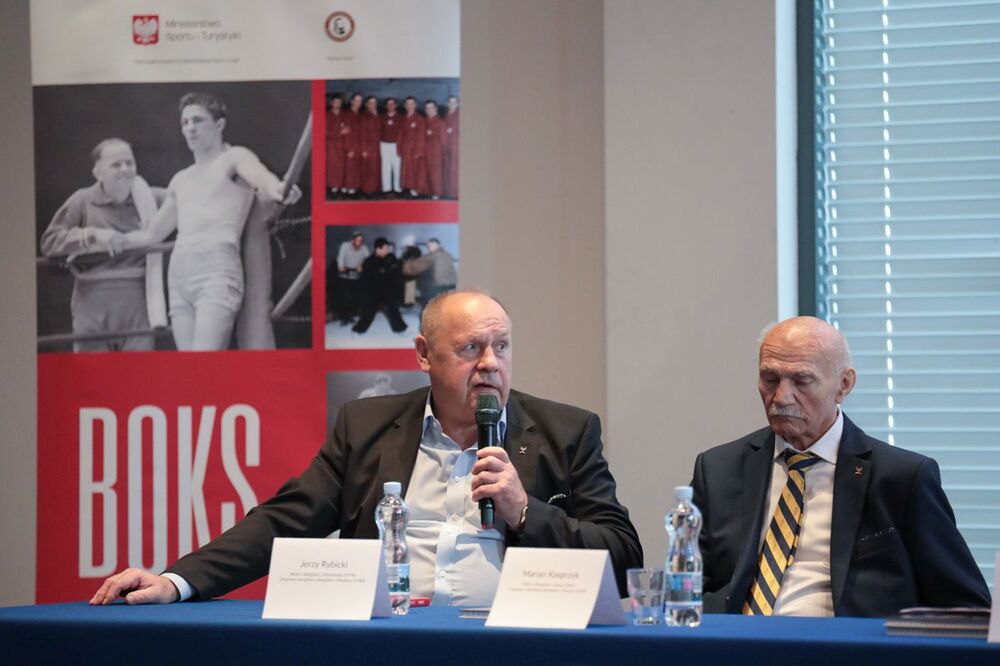 Prezentacja książki „Wielkie tradycje polskiego sportu. Boks” – Warszawa, 30 września 2022. Fot. Mikołaj Bujak (IPN)