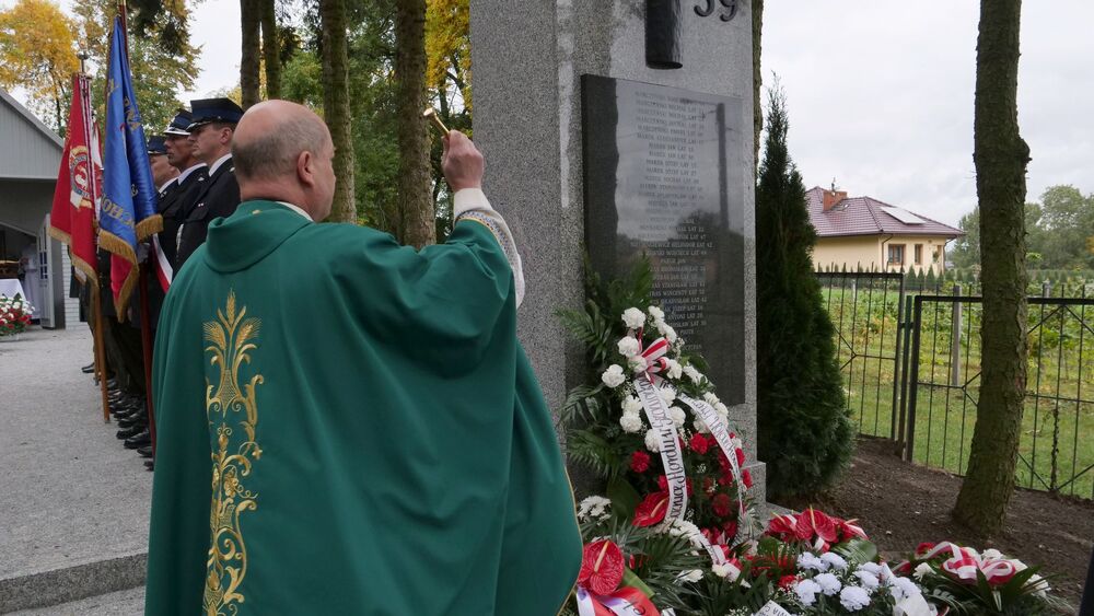 Uroczystości w 83. rocznicę masowego mordu ludności cywilnej w Szczuczkach – 2 października 2022. Fot. Szczepan Barczyk (IPN Lublin)