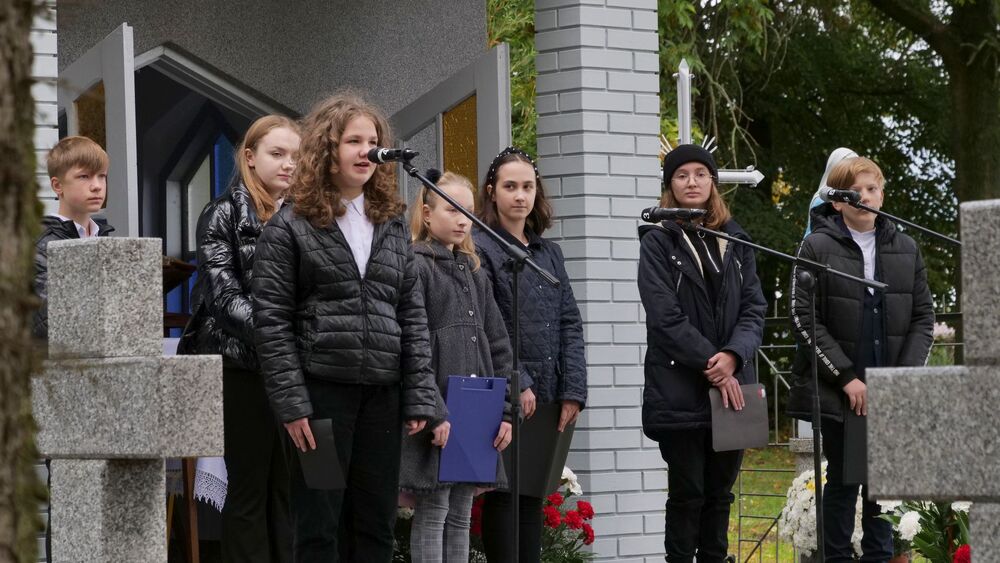 Uroczystości w 83. rocznicę masowego mordu ludności cywilnej w Szczuczkach – 2 października 2022. Fot. Szczepan Barczyk (IPN Lublin)