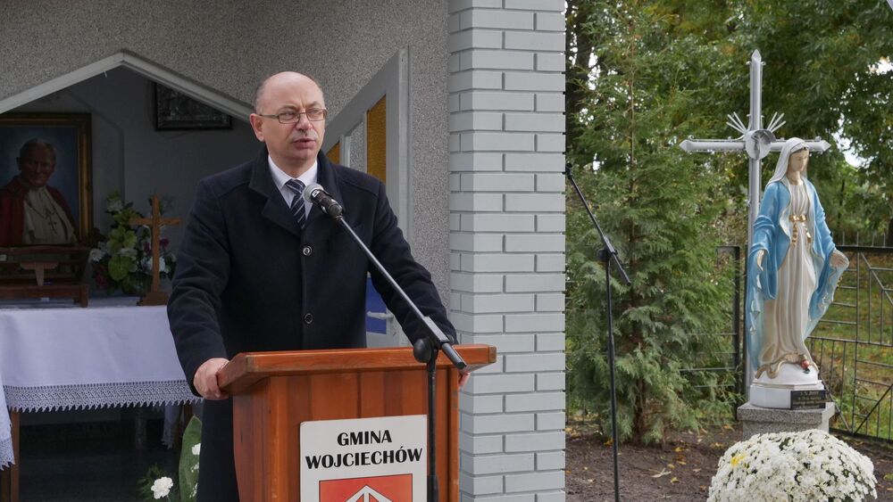 Dr Mateusz Szpytma, zastępca prezesa IPN. Uroczystości w 83. rocznicę masowego mordu ludności cywilnej w Szczuczkach – 2 października 2022. Fot. Szczepan Barczyk (IPN Lublin)