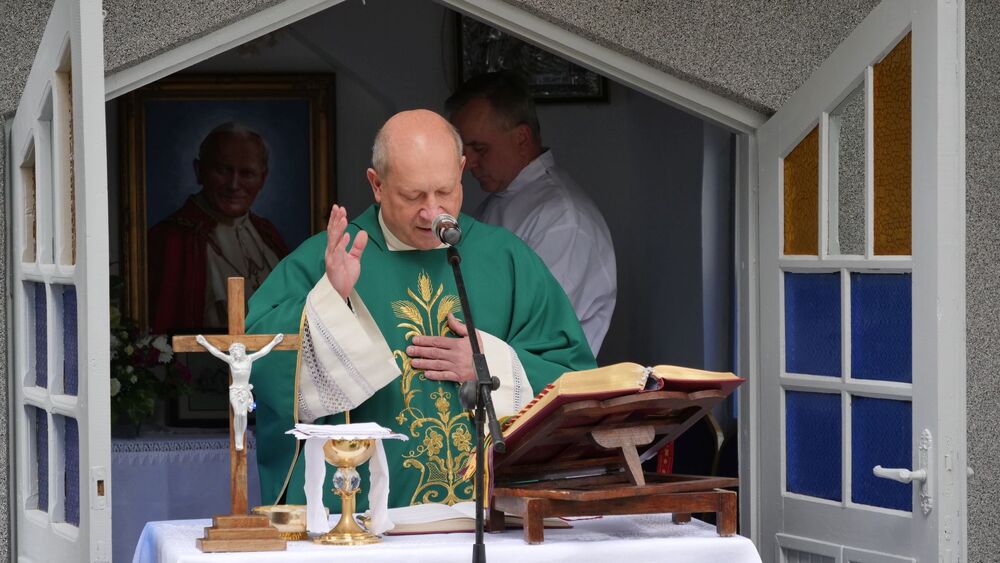 Uroczystości w 83. rocznicę masowego mordu ludności cywilnej w Szczuczkach – 2 października 2022. Fot. Szczepan Barczyk (IPN Lublin)