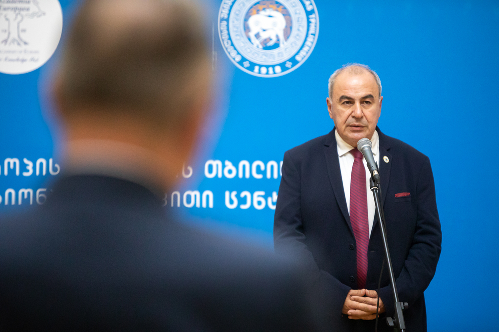 Otwarcie wystawy IPN „Szlaki Nadziei. Odyseja Wolności” – Tbilisi, 3 października 2022. Fot. Sławek Kasper (IPN)