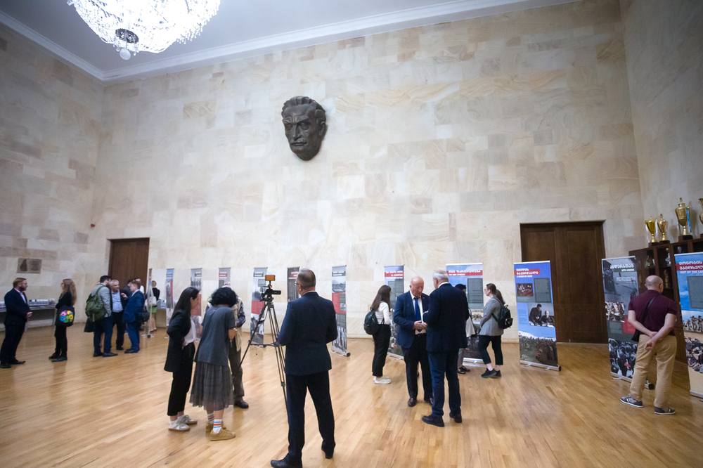 Otwarcie wystawy IPN „Szlaki Nadziei. Odyseja Wolności” – Tbilisi, 3 października 2022. Fot. Sławek Kasper (IPN)