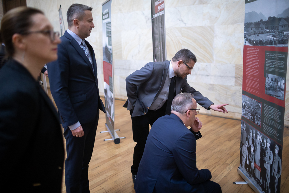 Otwarcie wystawy IPN „Szlaki Nadziei. Odyseja Wolności” – Tbilisi, 3 października 2022. Fot. Sławek Kasper (IPN)