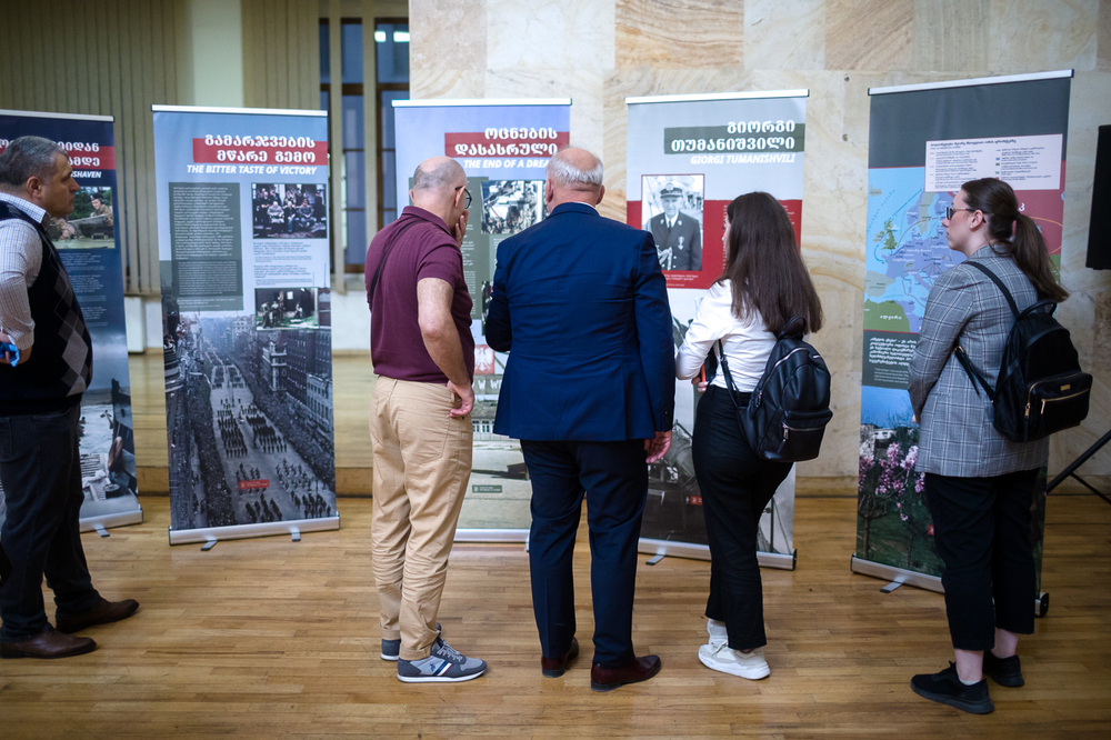 Otwarcie wystawy IPN „Szlaki Nadziei. Odyseja Wolności” – Tbilisi, 3 października 2022. Fot. Sławek Kasper (IPN)