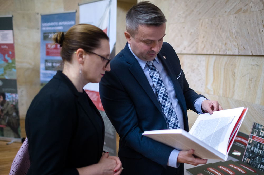 Otwarcie wystawy IPN „Szlaki Nadziei. Odyseja Wolności” – Tbilisi, 3 października 2022. Fot. Sławek Kasper (IPN)