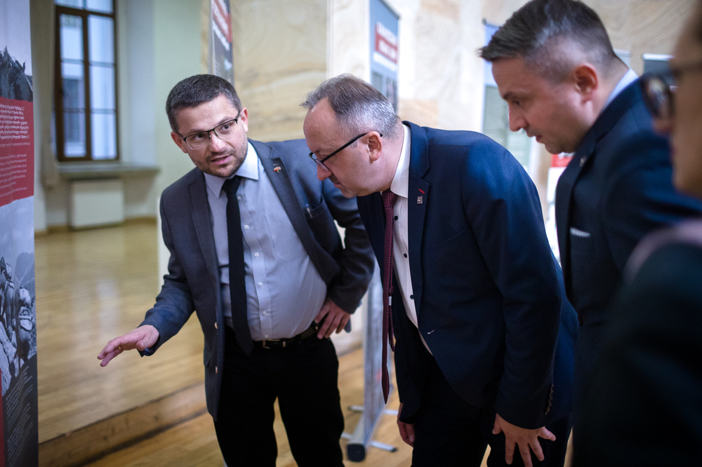 Otwarcie wystawy IPN „Szlaki Nadziei. Odyseja Wolności” – Tbilisi, 3 października 2022. Fot. Sławek Kasper (IPN)