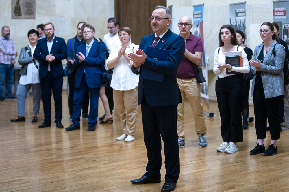 Otwarcie wystawy IPN „Szlaki Nadziei. Odyseja Wolności” – Tbilisi, 3 października 2022. Fot. Sławek Kasper (IPN)