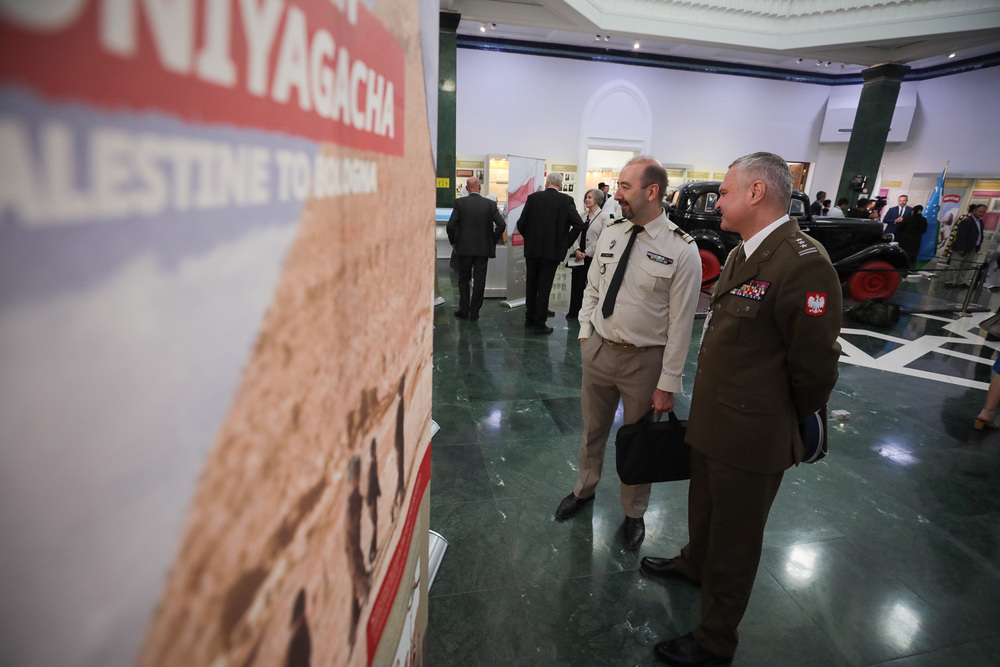 Otwarcie wystawy IPN „Szlaki Nadziei. Odyseja Wolności” w Uzbekistanie – Taszkent, 4 października 2022. Fot. Mikołaj Bujak (IPN)