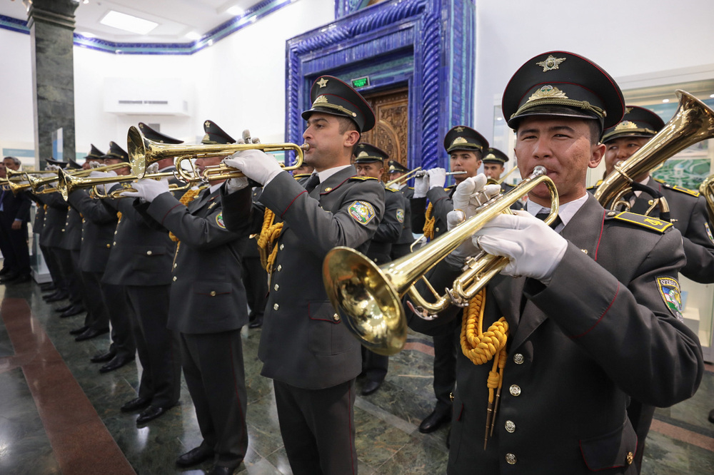 Otwarcie wystawy IPN „Szlaki Nadziei. Odyseja Wolności” w Uzbekistanie – Taszkent, 4 października 2022. Fot. Mikołaj Bujak (IPN)