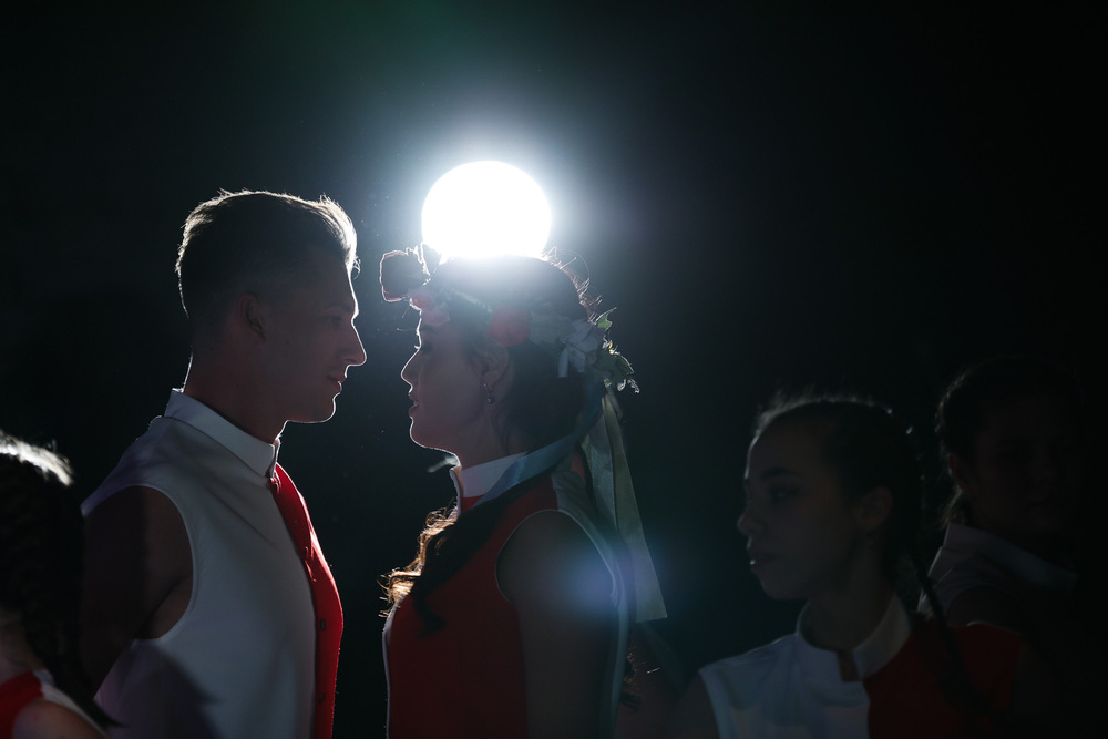 Spektakl w teatrze Ilkhom w Taszkencie – 4 października 2022. Fot. Mikołaj Bujak (IPN)