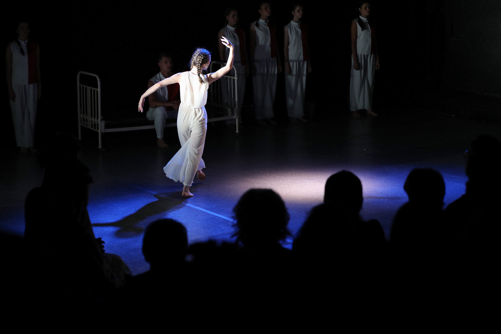 Spektakl w teatrze Ilkhom w Taszkencie – 4 października 2022. Fot. Mikołaj Bujak (IPN)