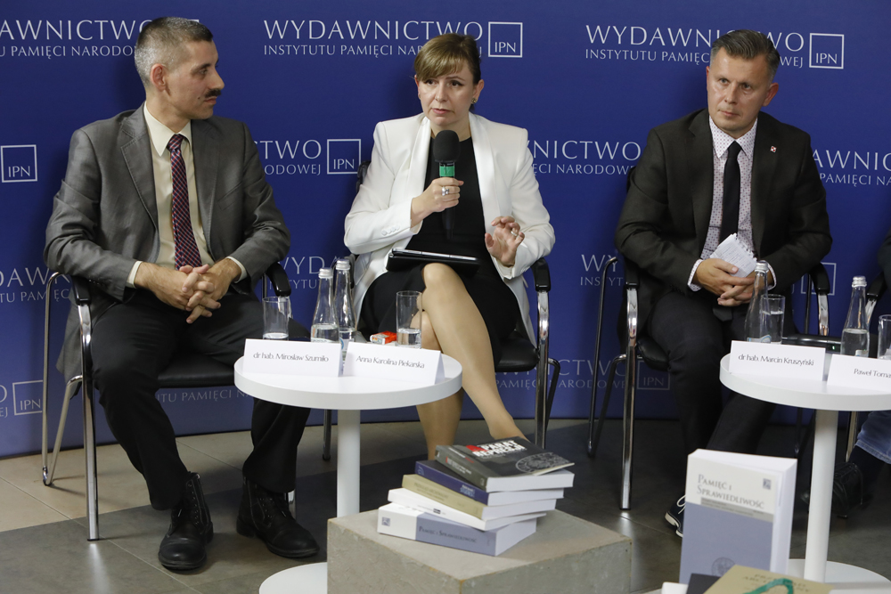 Debata poświęcona periodykom naukowym wydawanym przez IPN – Warszawa, 5 października 2022. Fot. Piotr Życieński (IPN)