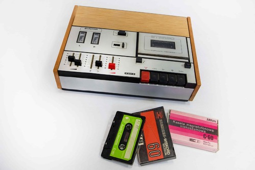 2b Magnetofon Unitra M531S i kasety