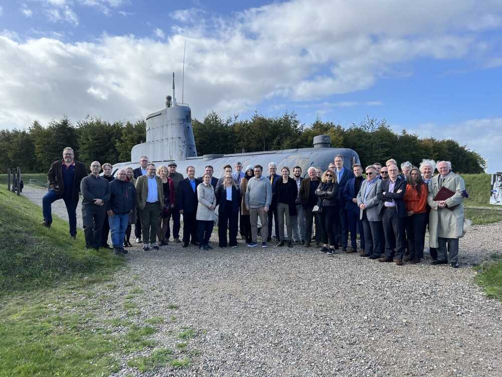 Uczestnicy konferencji naukowej „Need to Know XI: The Intelligence Legacy of World War II and the Onset of Cold War” – Fort Langeland, 6-7 października 2022. Fot.: Muzeum Zimnej Wojny w Forcie Langeland