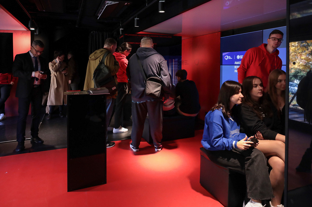 Prezentacja „Gry Szyfrów” w Piotrkowie Trybunalskim – 10 października 2022. Fot. Mikołaj Bujak (IPN)