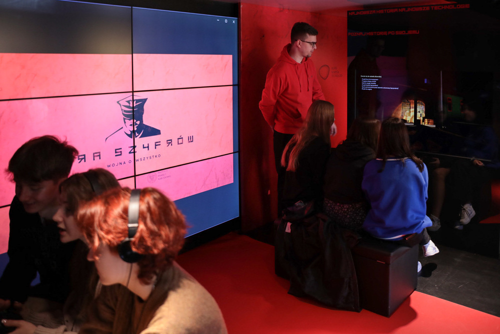 Prezentacja „Gry Szyfrów” w Piotrkowie Trybunalskim – 10 października 2022. Fot. Mikołaj Bujak (IPN)