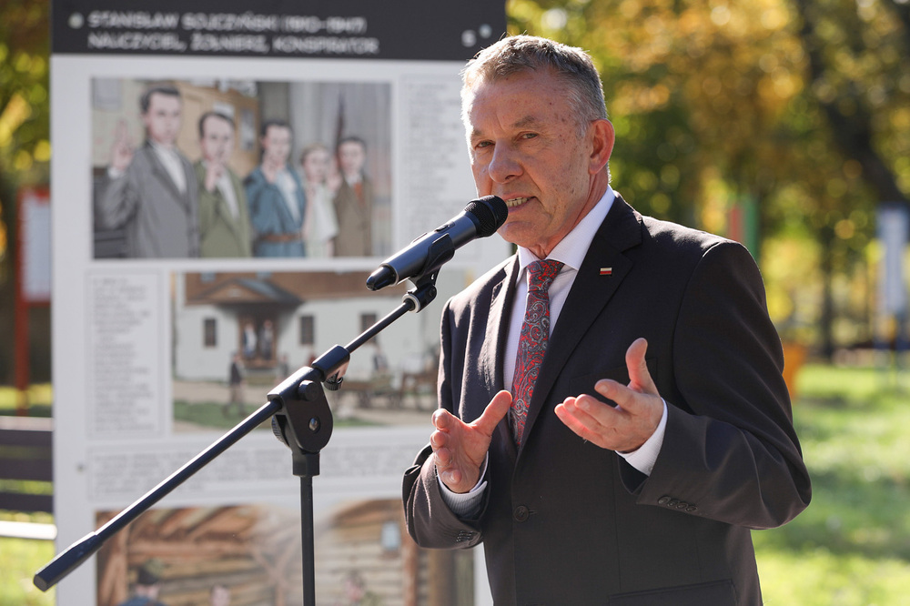 Karol Młynarczyk, I Wicewojewoda Łódzki – Piotrków Trybunalski, 10 października 2022. Fot. Mikołaj Bujak (IPN)