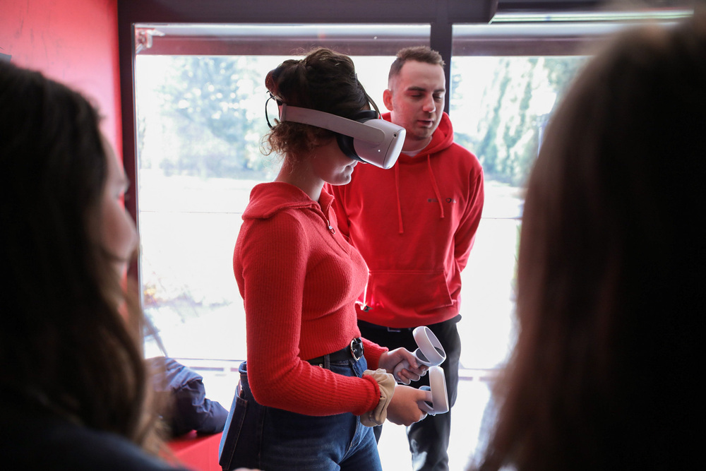 Prezentacja „Gry Szyfrów” w Końskich – 11 października 2022. Fot. Mikołaj Bujak (IPN)