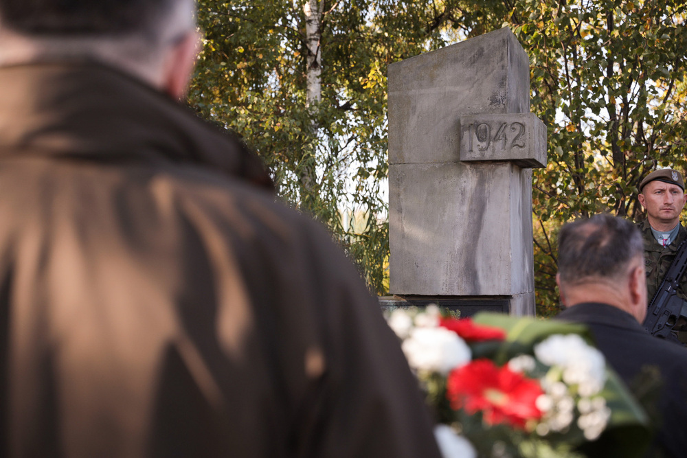 IPN upamiętnia ofiary niemieckiego terroru – Radom, 13 października 2022. Fot. Mikołaj Bujak (IPN)