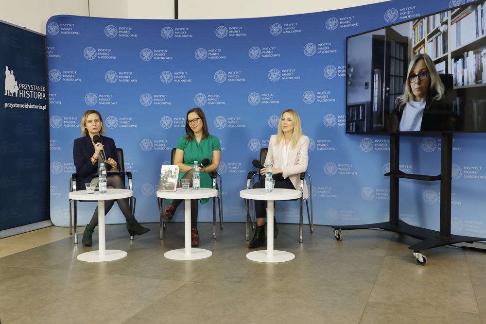 Spotkanie z cyklu „Jak Polki zadziwiały świat” pt.: „Polki w polityce” – Warszawa, 16 października 2022. Fot. Piotr Życieński (IPN)