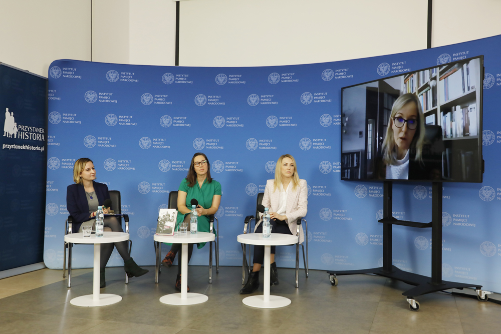 Spotkanie z cyklu „Jak Polki zadziwiały świat” pt.: „Polki w polityce” – Warszawa, 16 października 2022. Fot. Piotr Życieński (IPN)