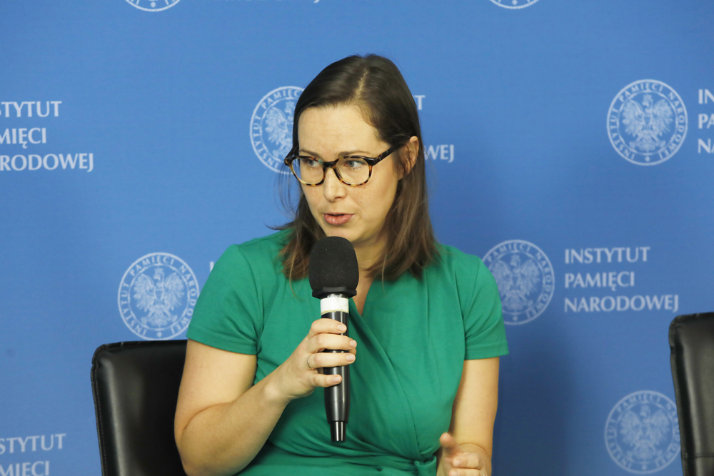 Olga Wiechnik. Fot. Piotr Życieński (IPN)