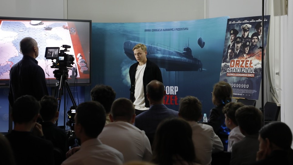 Spotkanie z twórcami filmu ,,Orzeł. Ostatni patrol” – Warszawa, 13 października 2022. Fot. Piotr Życieński (IPN)
