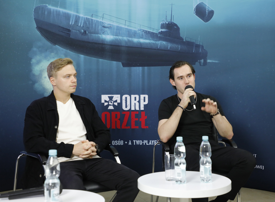 Konrad Szymański i Szymon Kukla. Fot. Piotr Życieński (IPN)