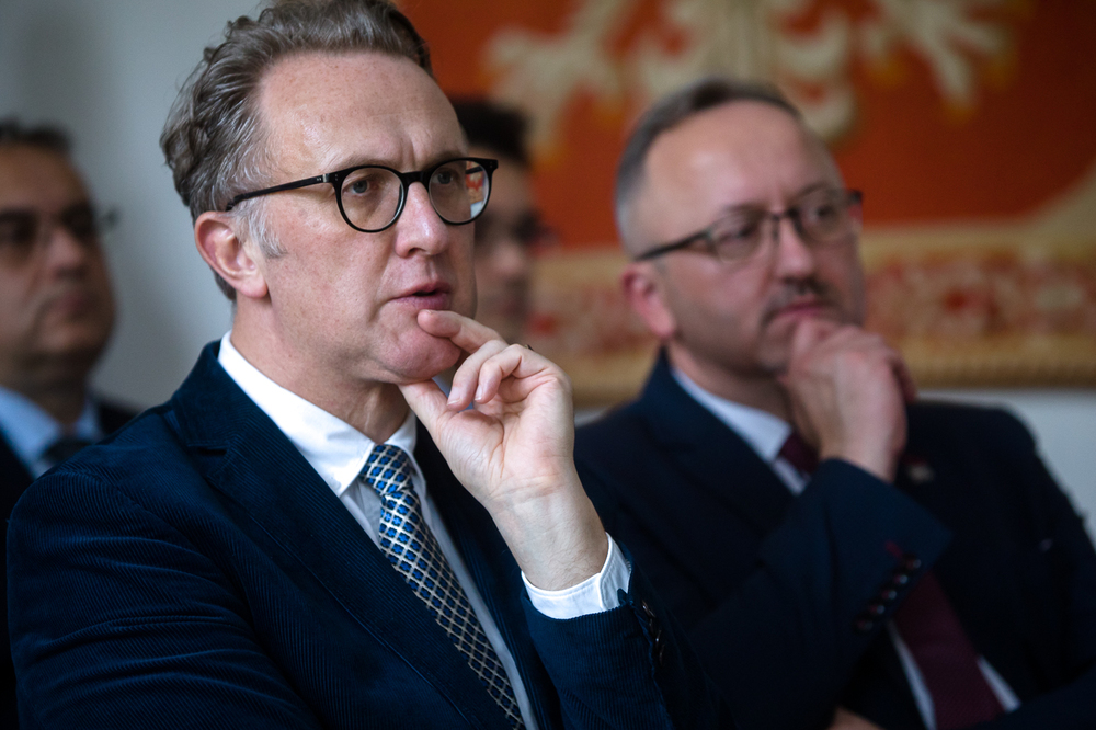 Debata o Józefie Mackiewiczu w Konsulacie Generalnym RP w Monachium – 15 października 2022. Fot. Sławek Kasper (IPN)