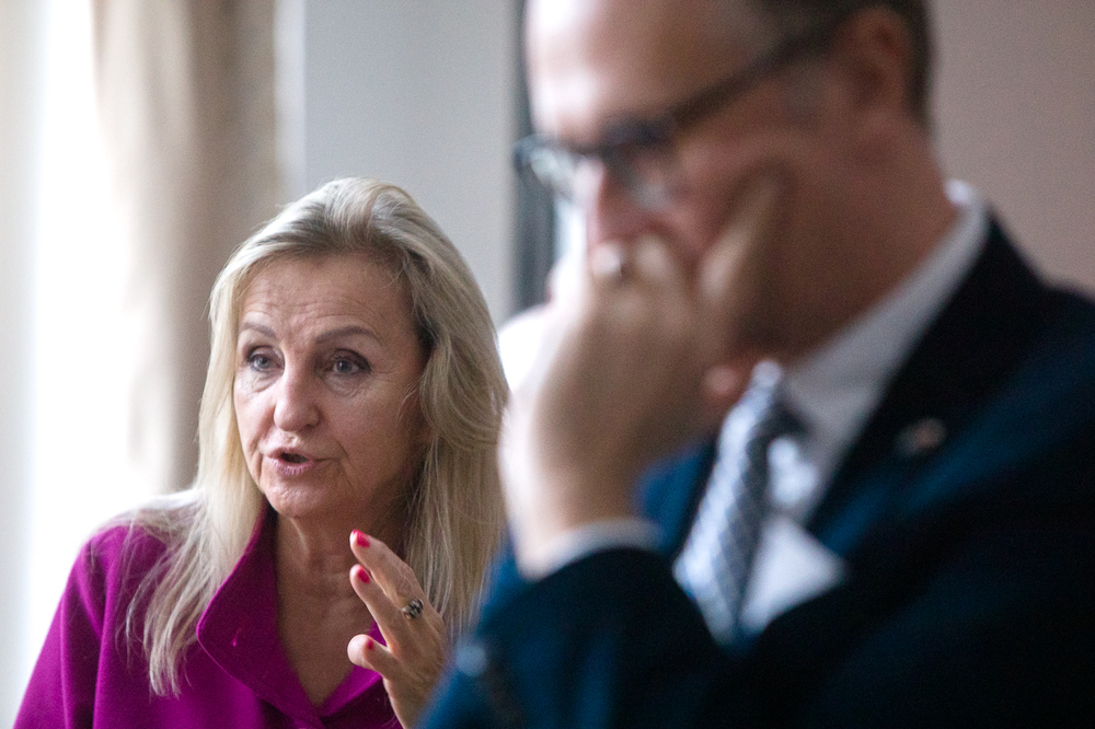 Debata o Józefie Mackiewiczu w Konsulacie Generalnym RP w Monachium – 15 października 2022. Fot. Sławek Kasper (IPN)