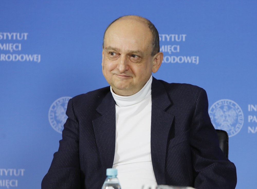 Piotr Kitrasiewicz, autor książki „Filmowcy przedwojennej Warszawy”. Fot. Piotr Życieński (IPN)