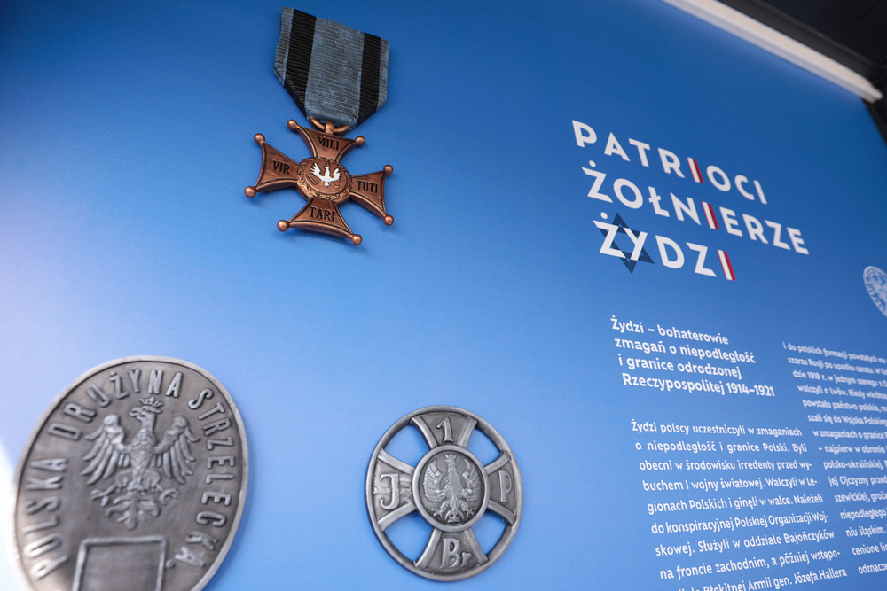 „Patrioci. Żołnierze. Żydzi” – nowa wystawa Instytutu Pamięci Narodowej – Warszawa, 17 października 2022. Fot. Mikołaj Bujak (IPN)