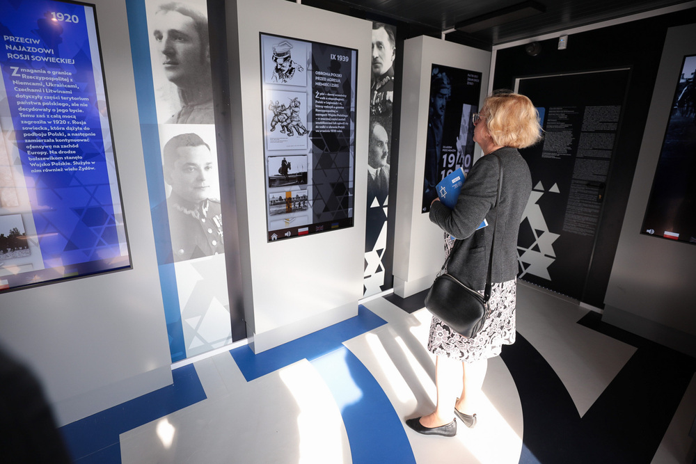 „Patrioci. Żołnierze. Żydzi” – nowa wystawa Instytutu Pamięci Narodowej – Warszawa, 17 października 2022. Fot. Mikołaj Bujak (IPN)