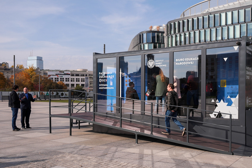 „Patrioci. Żołnierze. Żydzi” – nowa wystawa Instytutu Pamięci Narodowej – Warszawa, 17 października 2022. Fot. Mikołaj Bujak (IPN)