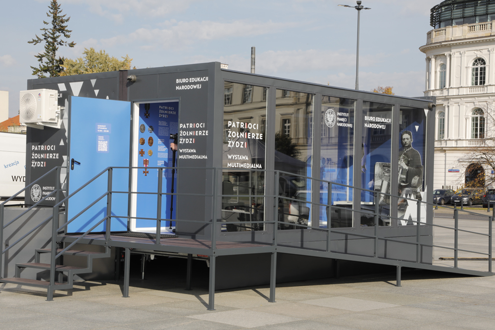 „Patrioci. Żołnierze. Żydzi” – nowa wystawa Instytutu Pamięci Narodowej – Warszawa, 17 października 2022. Fot. Piotr Życieński (IPN)