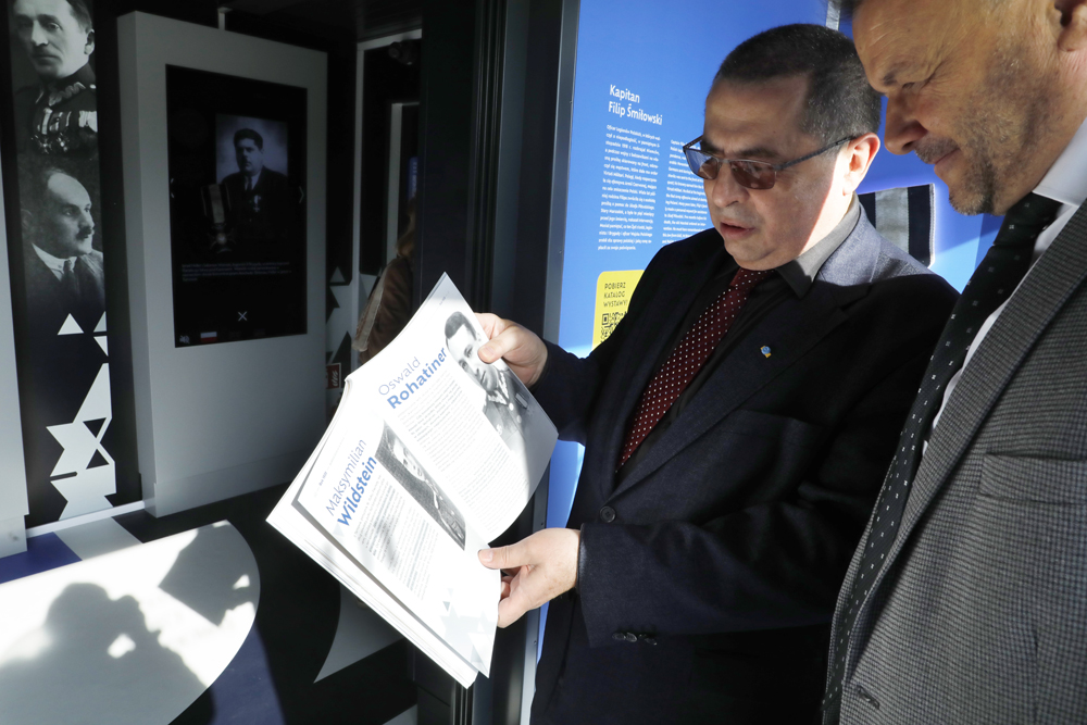 „Patrioci. Żołnierze. Żydzi” – nowa wystawa Instytutu Pamięci Narodowej – Warszawa, 17 października 2022. Fot. Piotr Życieński (IPN)