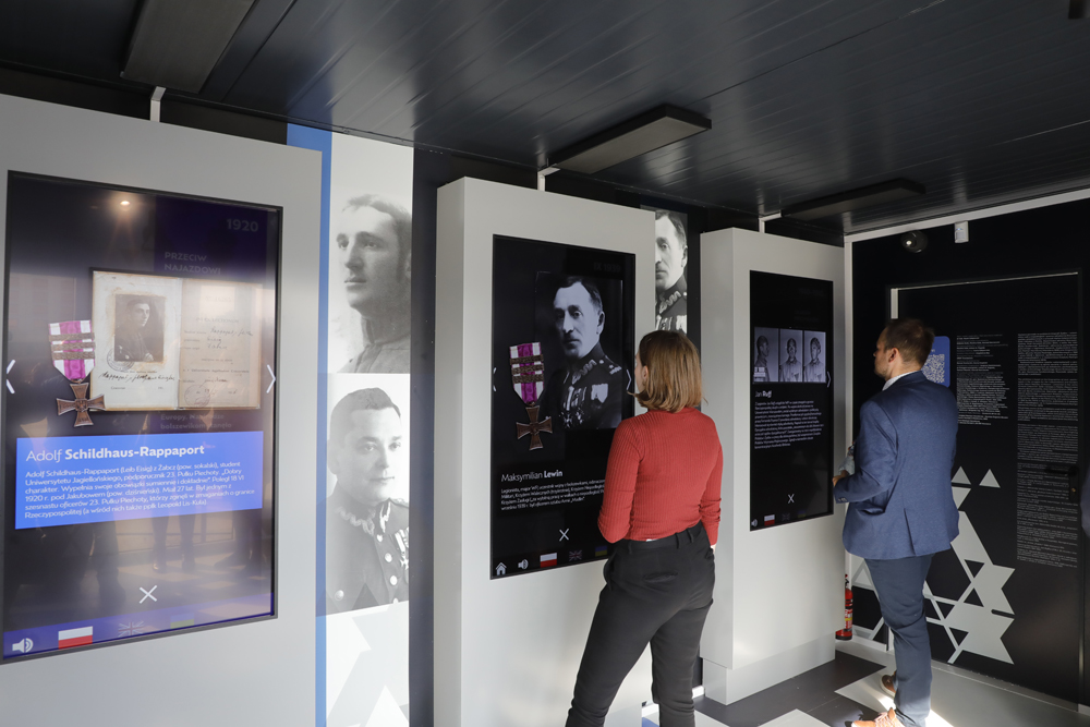 „Patrioci. Żołnierze. Żydzi” – nowa wystawa Instytutu Pamięci Narodowej – Warszawa, 17 października 2022. Fot. Piotr Życieński (IPN)