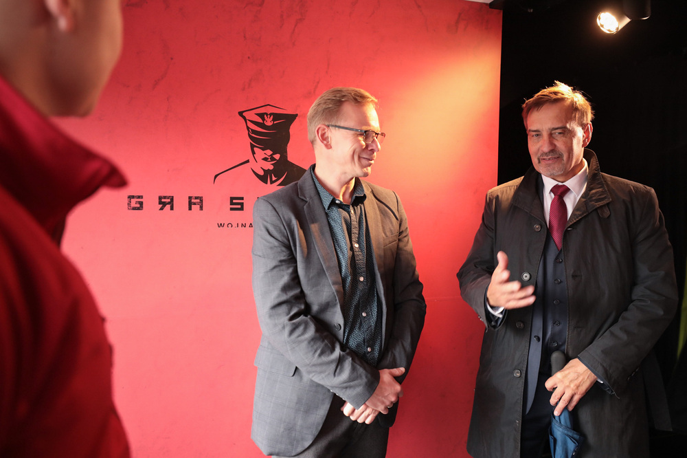 Wystawa mobilna „Gra Szyfrów” w Gietrzwałdzie – 19 października 2022. Fot. Mikołaj Bujak (IPN)