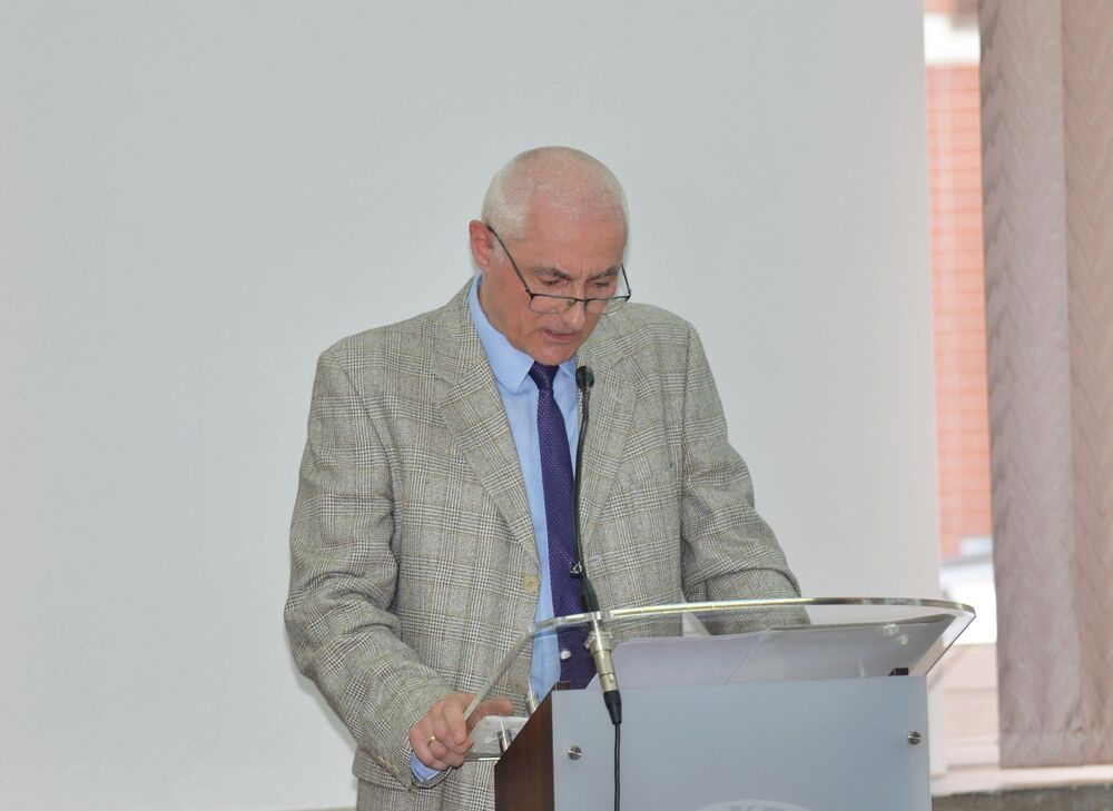 Wystąpienie dr. Stanisława Kollera z Archiwum IPN. Fot. Iga Czarniawska (Instytut Północny im. Wojciecha Kętrzyńskiego)