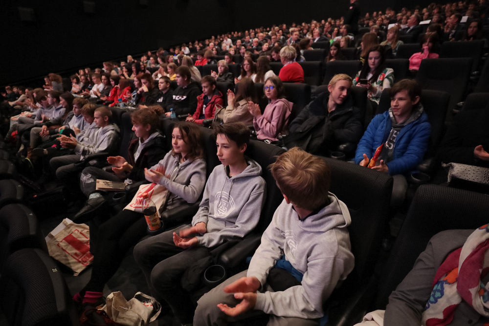 Spotkanie edukacyjne dla uczniów trójmiejskich szkół „Śladami Polaków w Wolnym Mieście Gdańsku” – Gdańsk, 20 października 2022. Fot. Mikołaj Bujak (IPN)