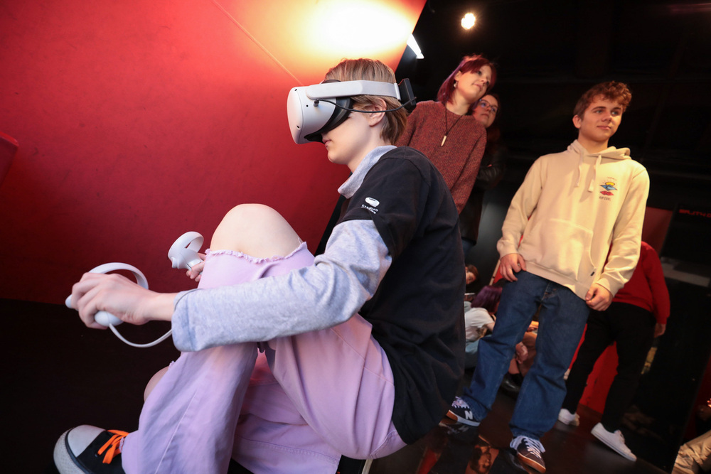 Wystawa mobilna „Gra Szyfrów” w Gdańsku – 20 października 2022. Fot. Mikołaj Bujak (IPN)