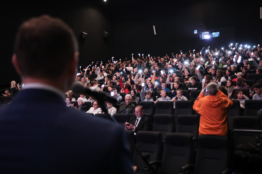 Spotkanie edukacyjne dla uczniów trójmiejskich szkół „Śladami Polaków w Wolnym Mieście Gdańsku” – Gdańsk, 20 października 2022. Fot. Mikołaj Bujak (IPN)