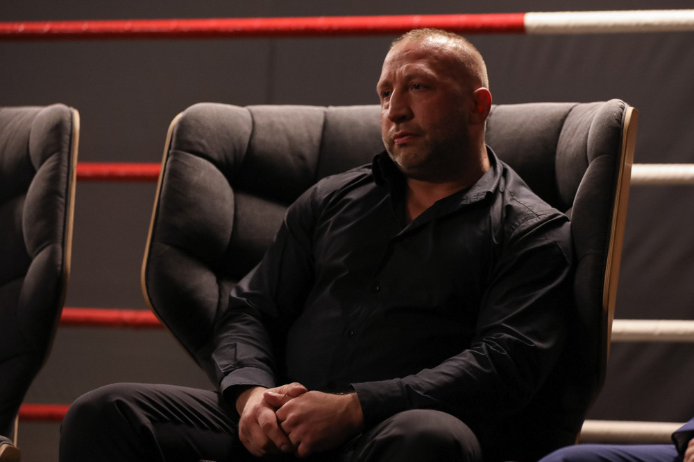 Maciej Brzostek, trener i założyciel grupy Brzostek Top Team – Gdańsk, 21 października 2022. Fot. Mikołaj Bujak (IPN)