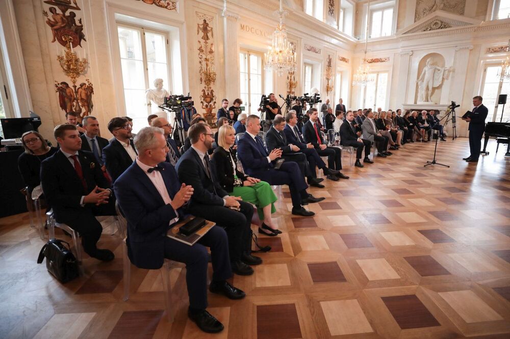 Gala wręczenia nagrody Instytutu Pamięci Narodowej „Świadek Historii” osobom i organizacjom spoza Polski – Warszawa, 25 października 2022. Fot. Mikołaj Bujak (IPN)