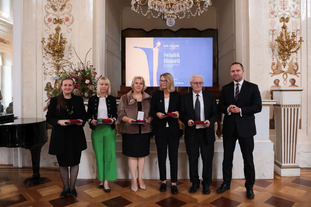 Gala wręczenia nagrody Instytutu Pamięci Narodowej „Świadek Historii” osobom i organizacjom spoza Polski – Warszawa, 25 października 2022. Fot. Mikołaj Bujak (IPN)