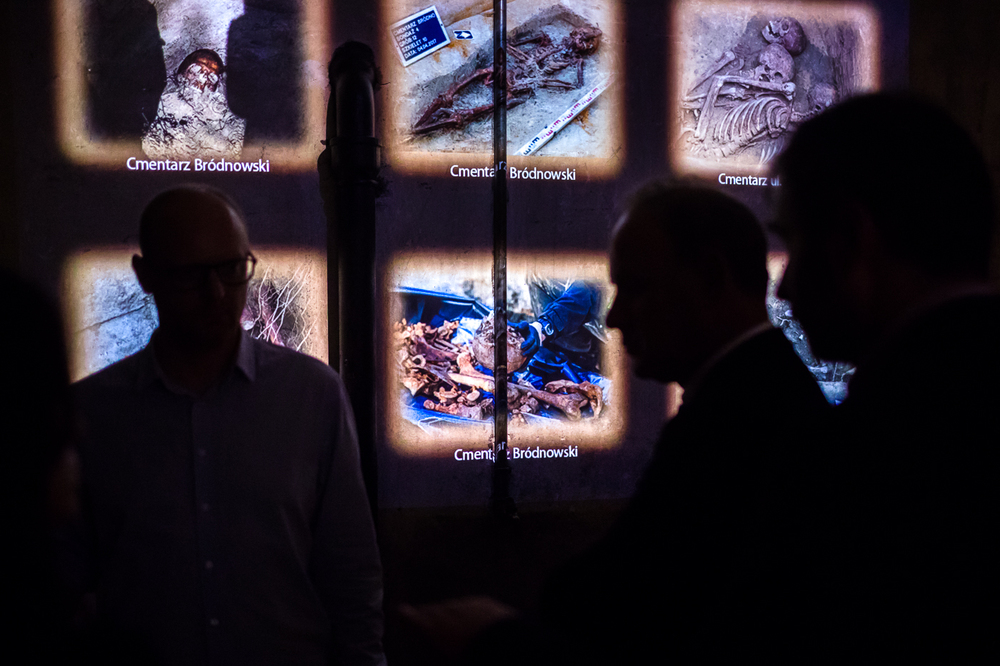 Delegacja z Albanii w Izbie Pamięci „Strzelecka 8” – 24 października 2022. Fot. Sławek Kasper (IPN)