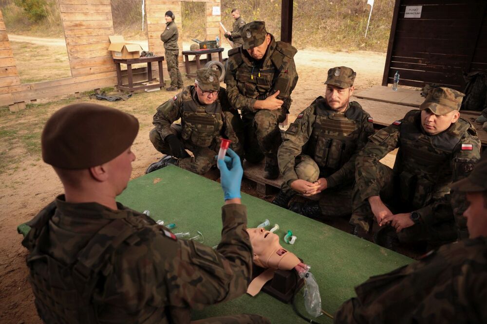 Szkolenie WOT z pracownikami IPN – 25 października 2022. Fot. Mikołaj Bujak (IPN)